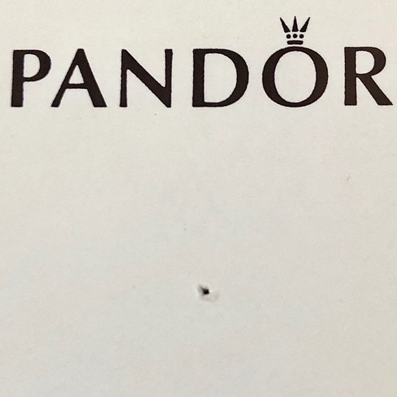 PANDORA, 2016, Porcelain, White And Silver, Quilted, Christmas Present, Ornament - Picture 16 of 16